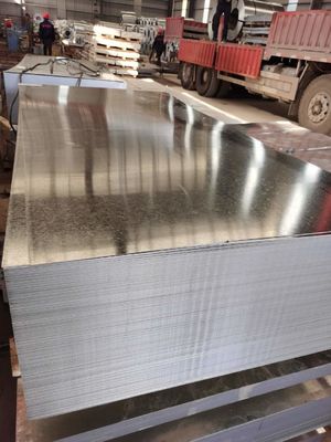 3mm Galvanized Steel Sheet Hot Dipped Zinc Coating Z60 Z180