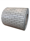 Old Tile Printeched PPGI Prepainted Steel Coil Grain Pattern PPGI Steel Coil